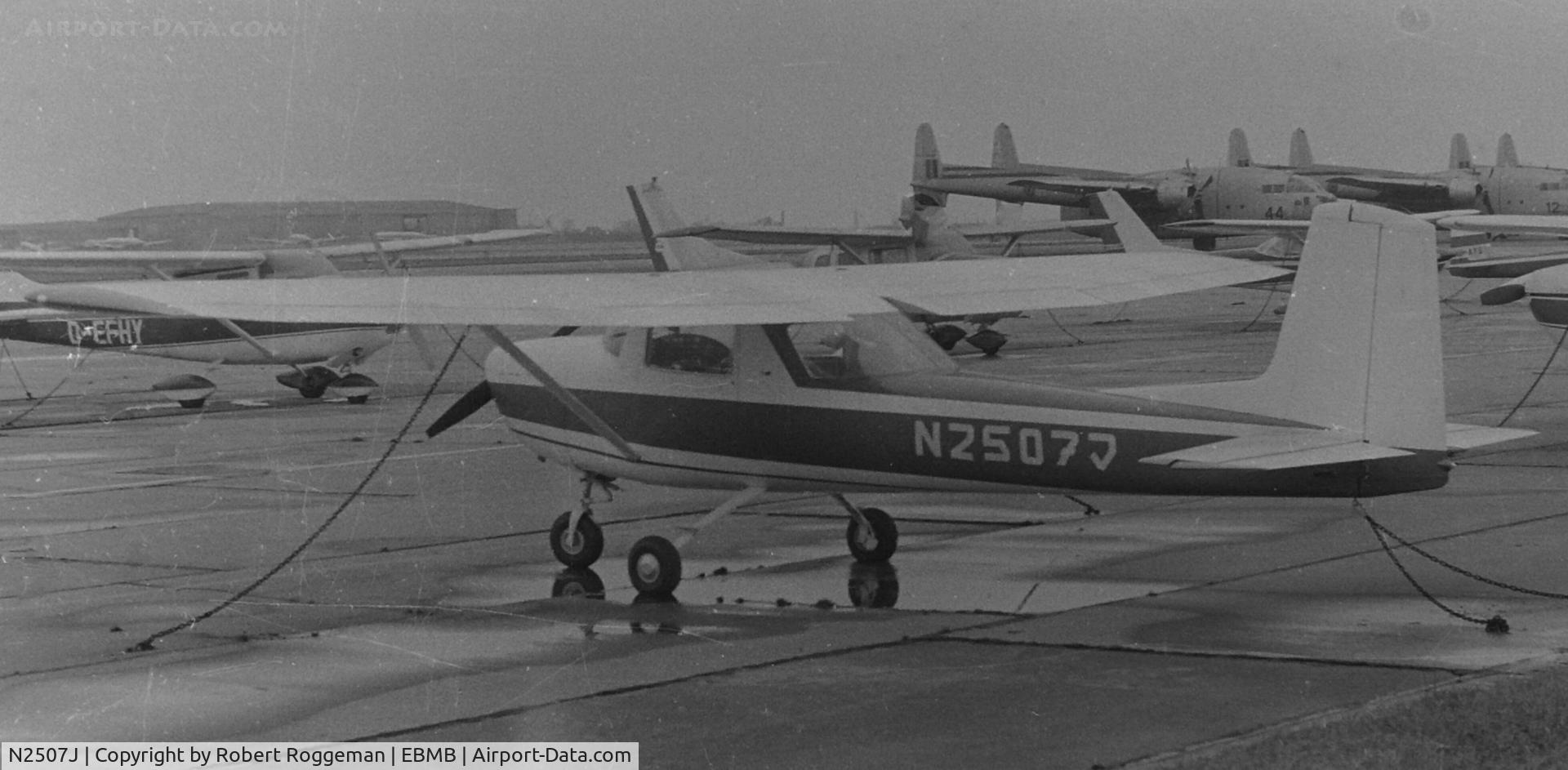 N2507J, Cessna 150 E C/N 150-61007, Mid 1960's.STORED BY CESSNA.