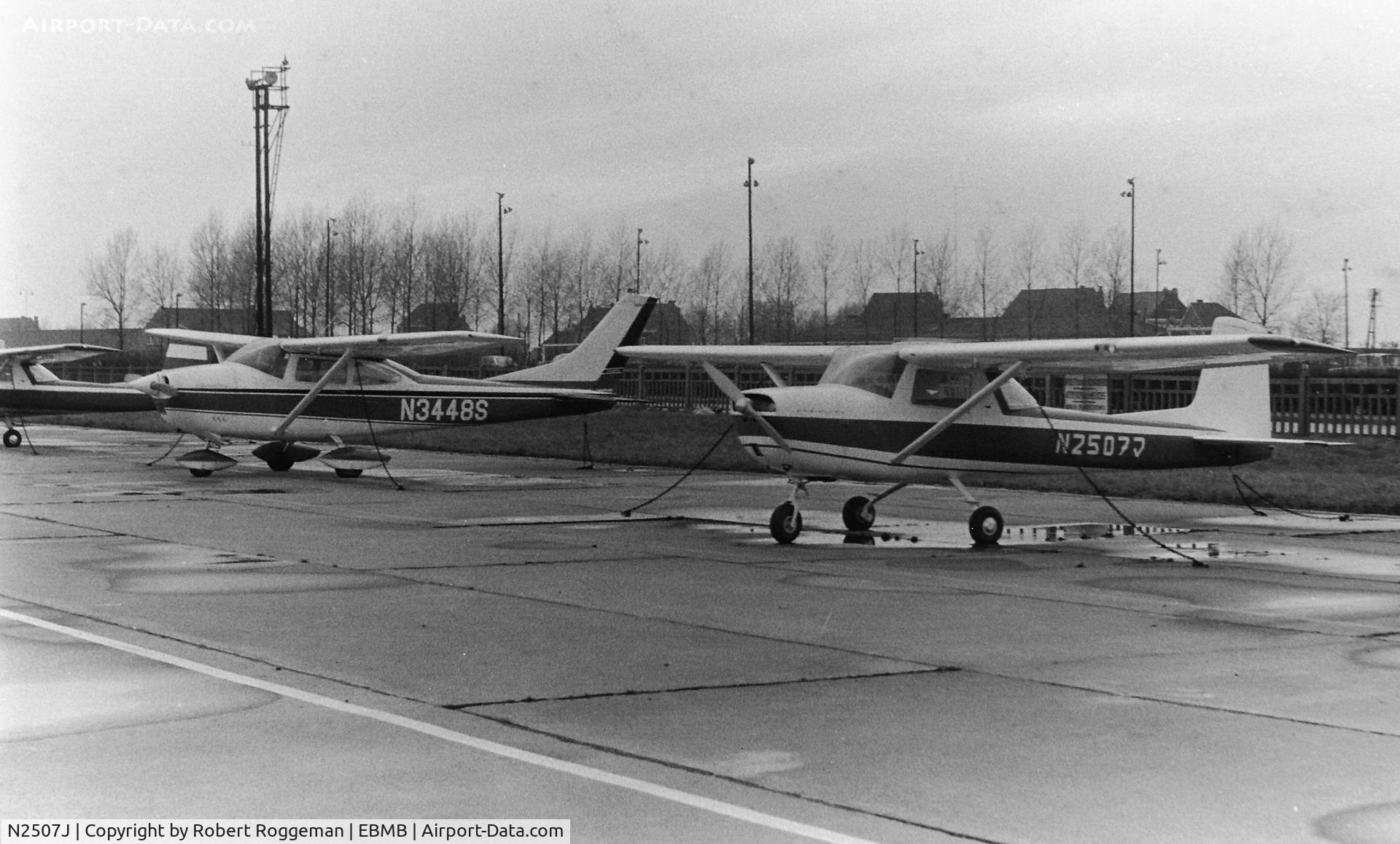 N2507J, Cessna 150 E C/N 150-61007, Mid 1960's.STORED BY CESSNA.N3448S.