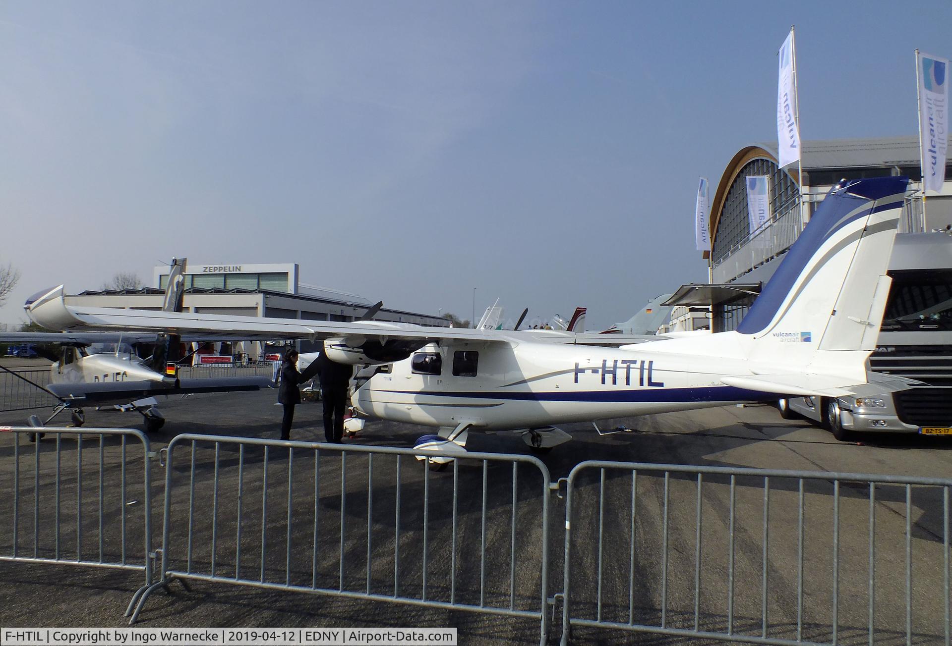 F-HTIL, 2018 Vulcanair P.68 Observer 2 C/N 507-49/OB2, Vulcanair P.68 Observer at the AERO 2019, Friedrichshafen