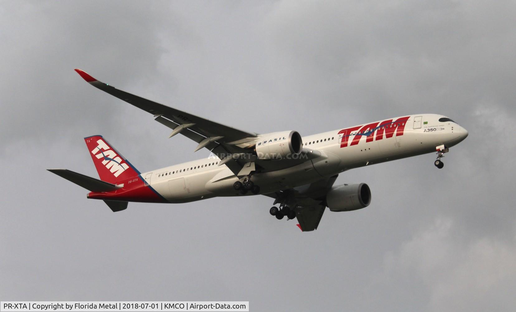 PR-XTA, 2015 Airbus A350-941 C/N 024, TAM A350