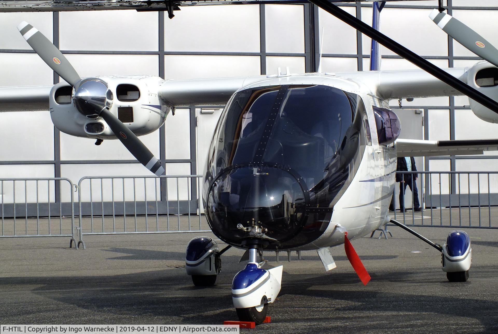 F-HTIL, 2018 Vulcanair P.68 Observer 2 C/N 507-49/OB2, Vulcanair P.68 Observer at the AERO 2019, Friedrichshafen