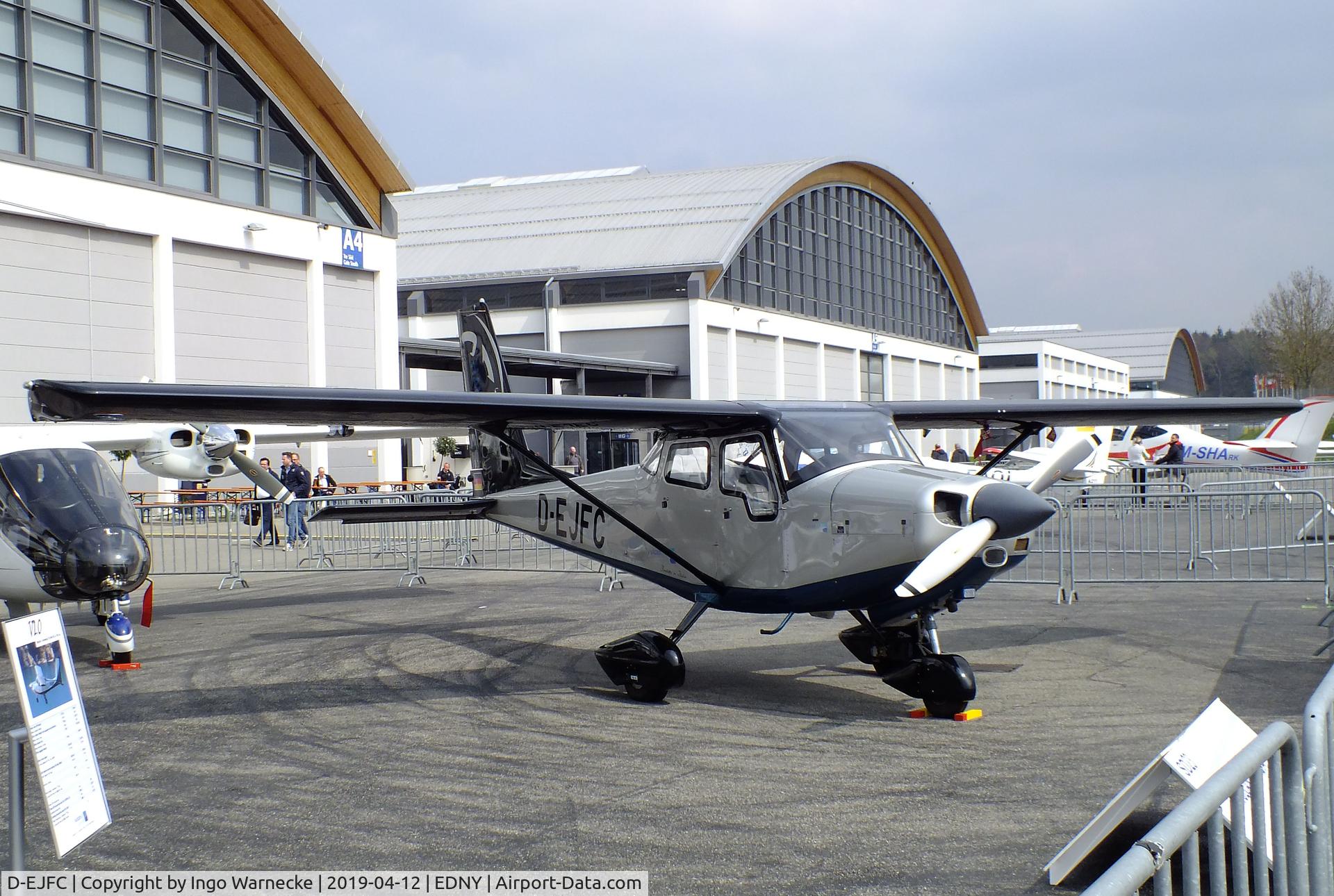 D-EJFC, 2017 Vulcanair V1.0 C/N 1002, Vulcanair V1.0 at the AERO 2019, Friedrichshafen
