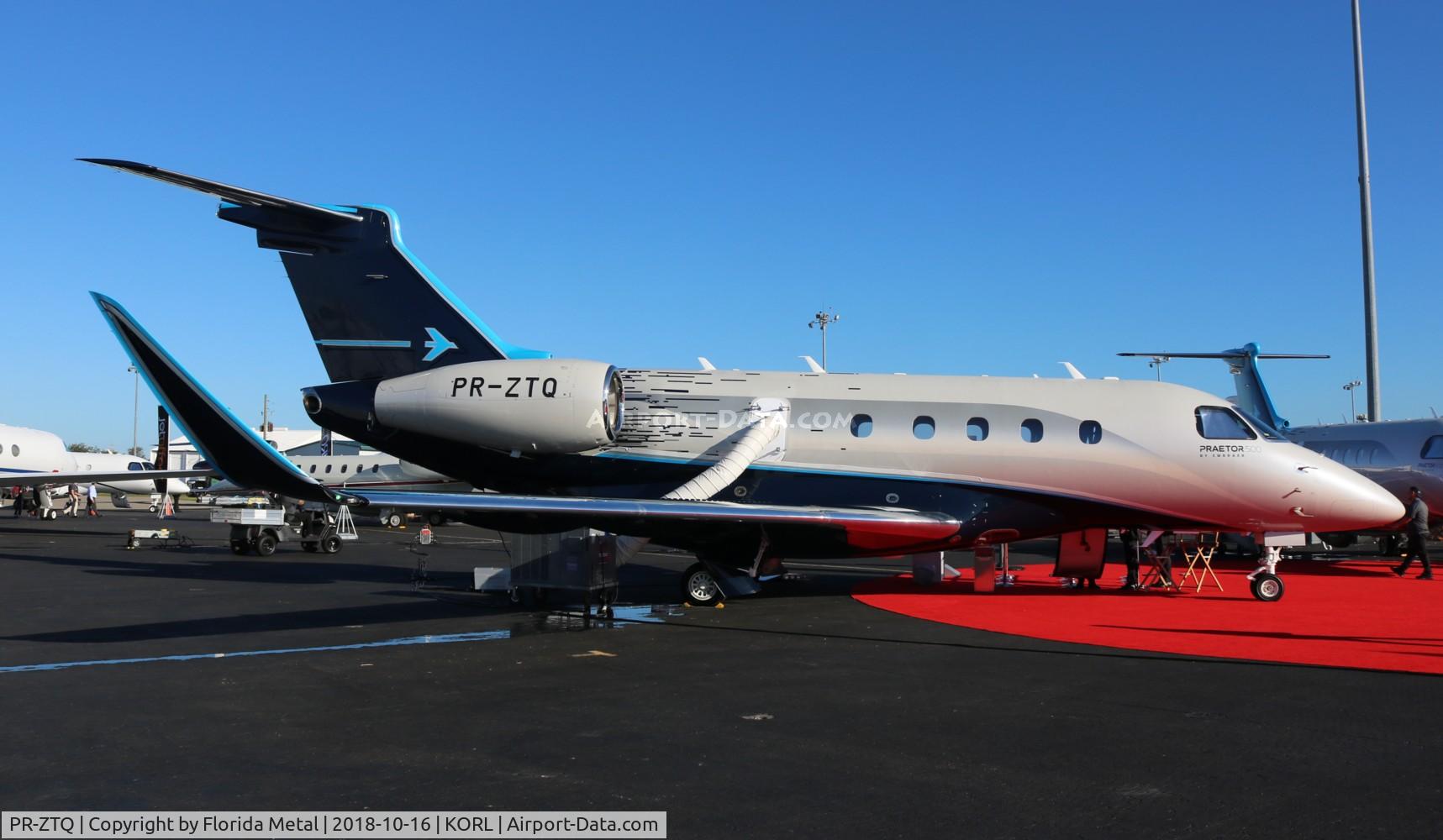 PR-ZTQ, 2018 Embraer EMB-545 Praetor 500 C/N 55010044, Embraer Praetor 500