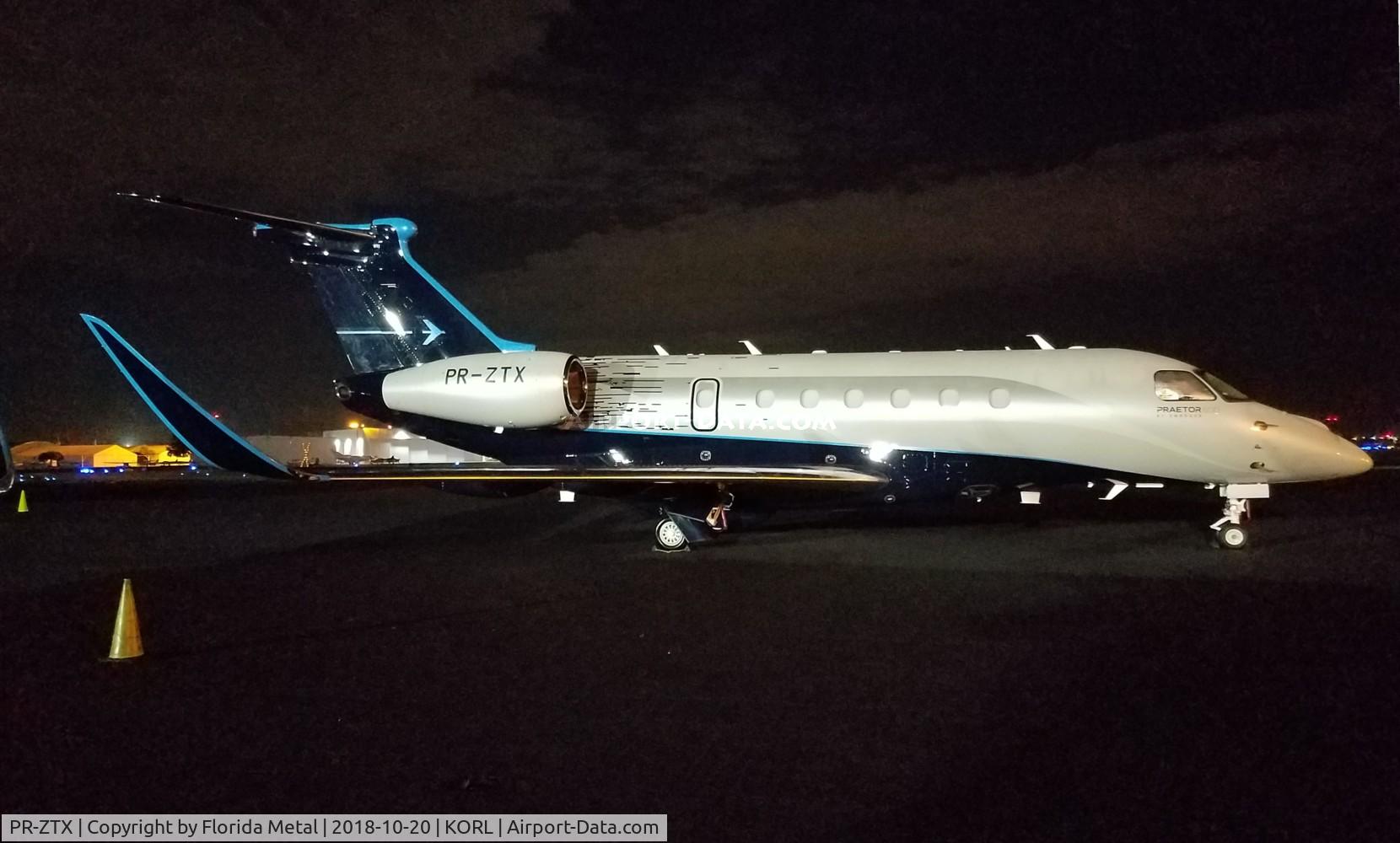 PR-ZTX, 2019 Embraer EMB-550 Praetor 600 C/N 55020002, Praetor 600