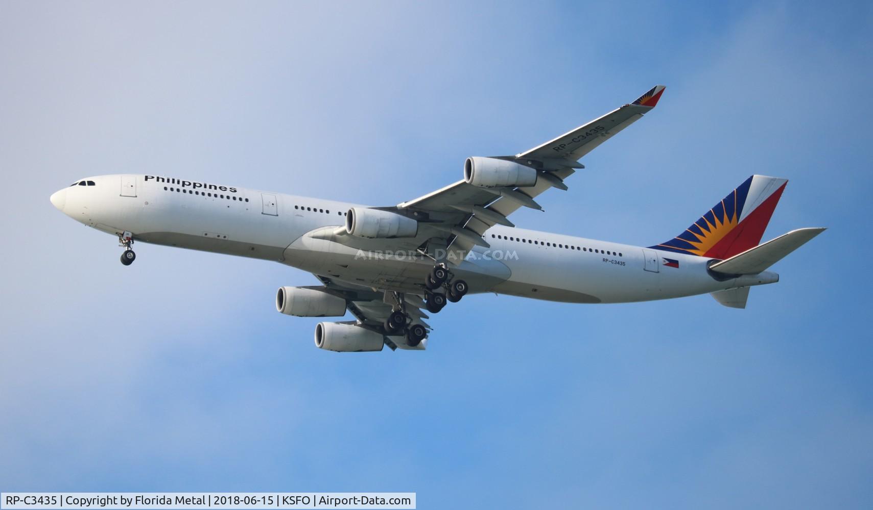 RP-C3435, 2000 Airbus A340-313X C/N 302, Philippine