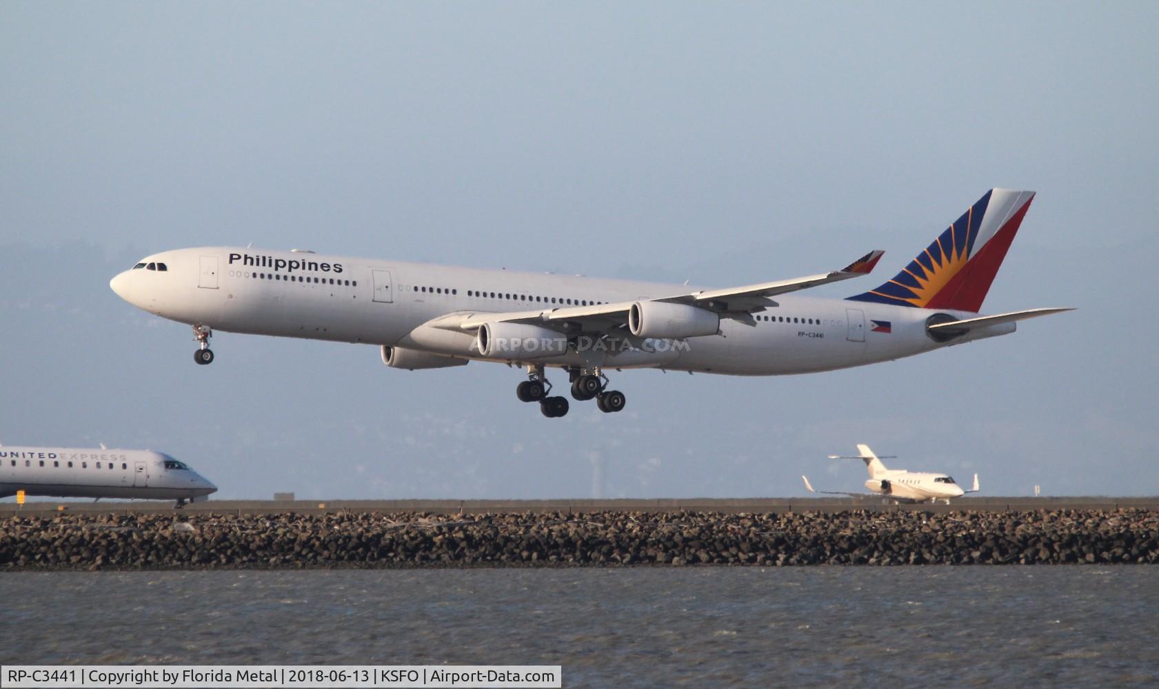 RP-C3441, 2002 Airbus A340-313X C/N 474, Philippine