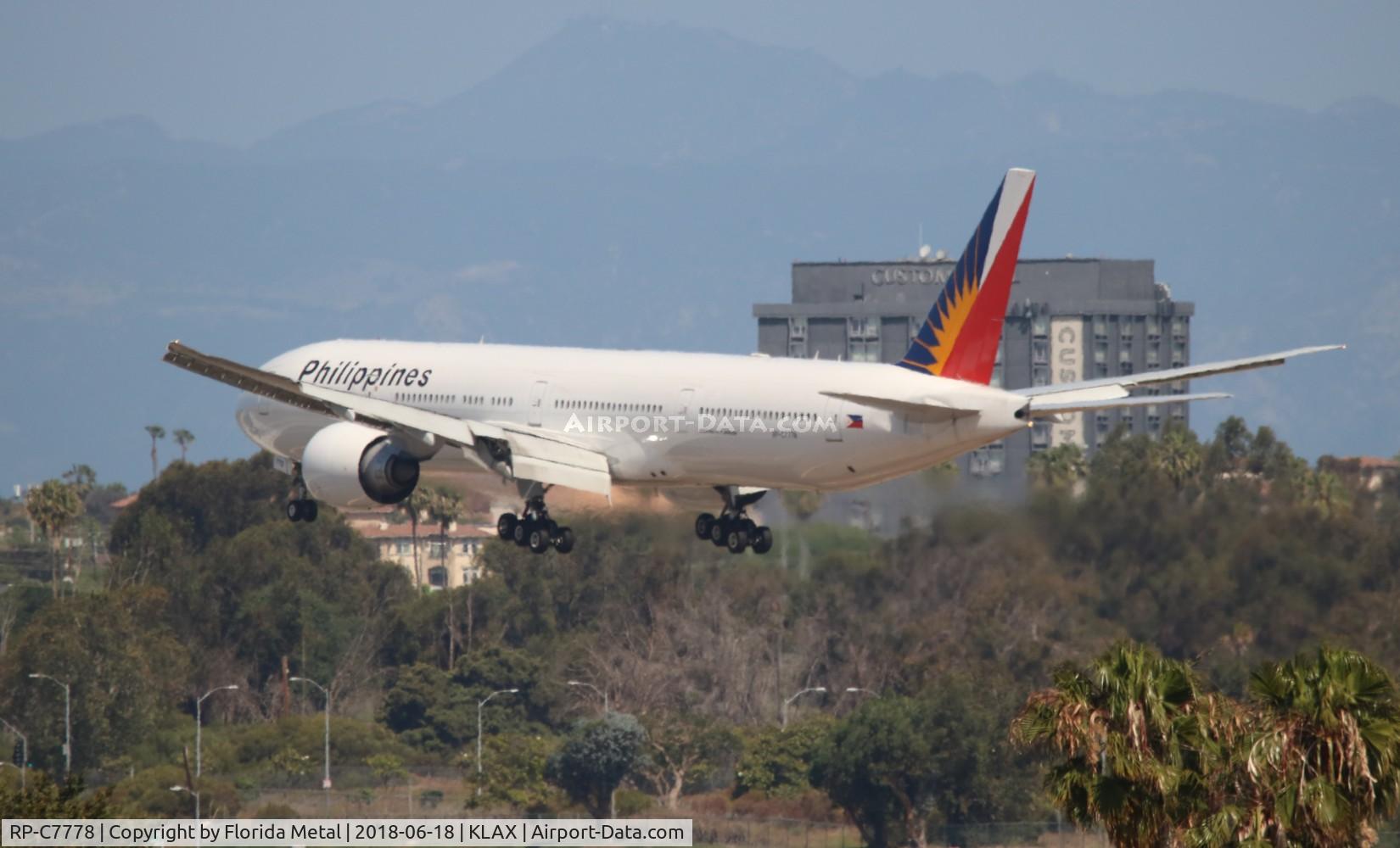 RP-C7778, 2016 Boeing 777-300 C/N 61730, Philippine