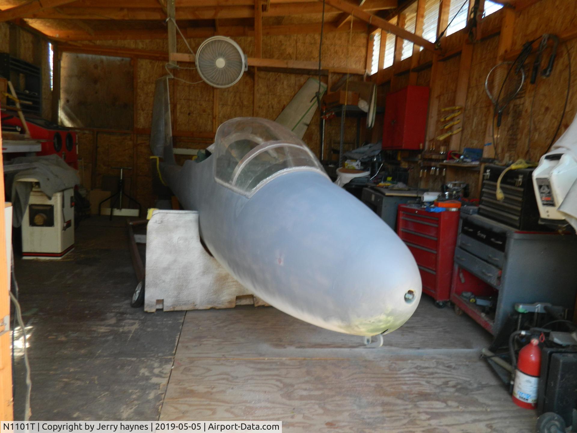 N1101T, 1969 Terrigno LPT-49 C/N T-1, The plane is being rebuilt at this time.