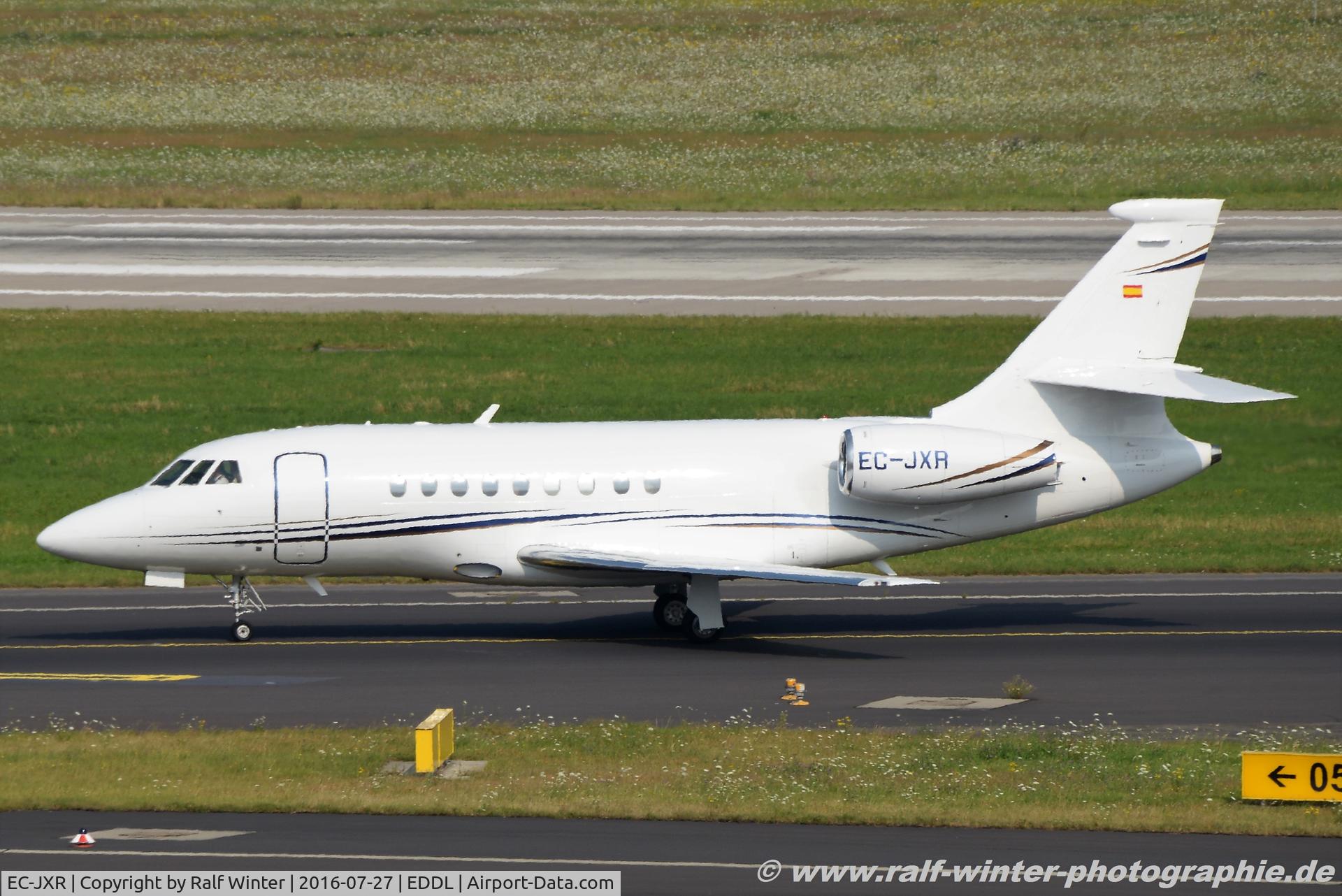 EC-JXR, 1997 Dassault Falcon 2000 C/N 55, Dassault Falcon 2000 - GP GES Gestair - 55 - EC-JXR - 27.07.2016 - DUS
