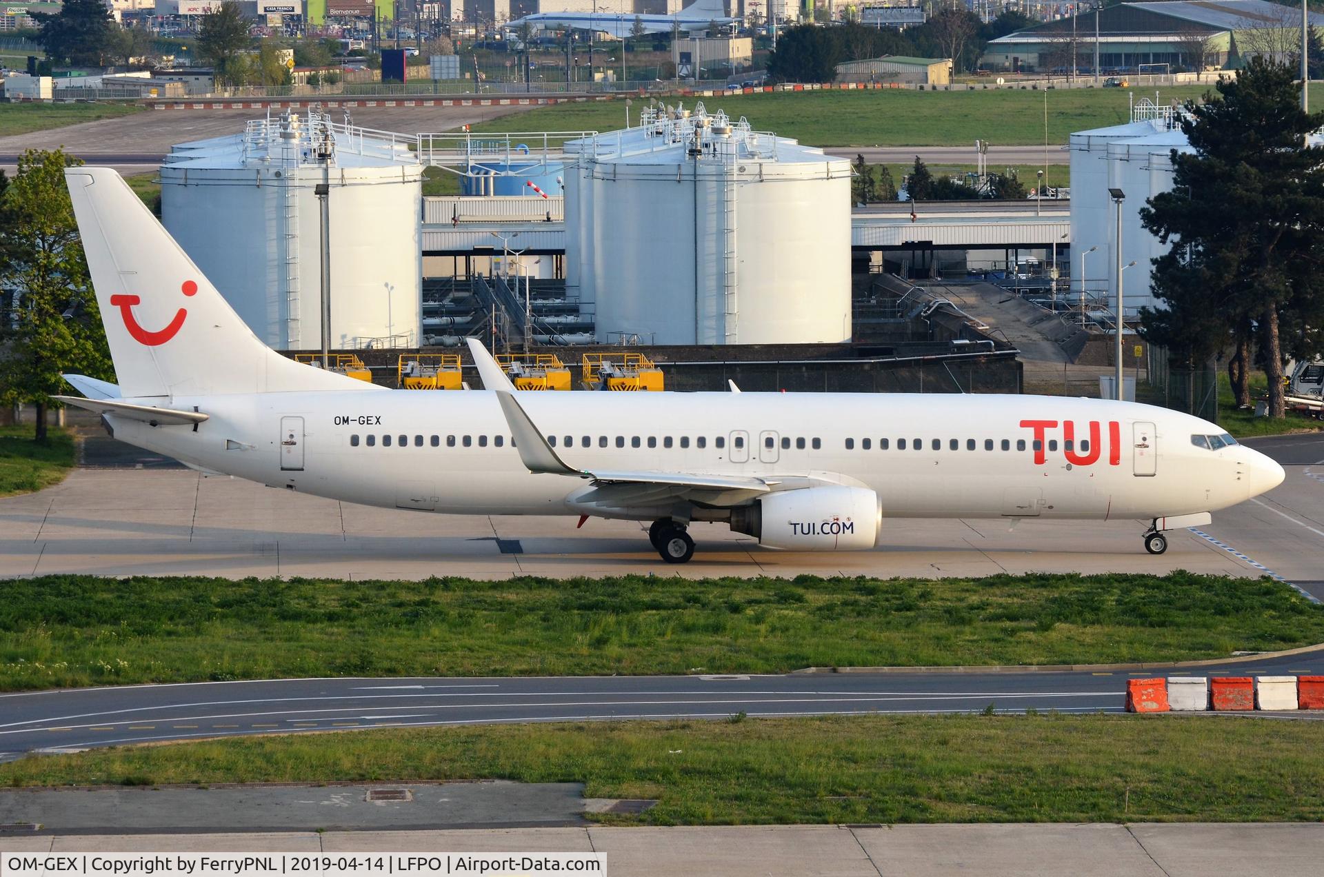 OM-GEX, 1999 Boeing 737-8AS C/N 29919, TUI B738