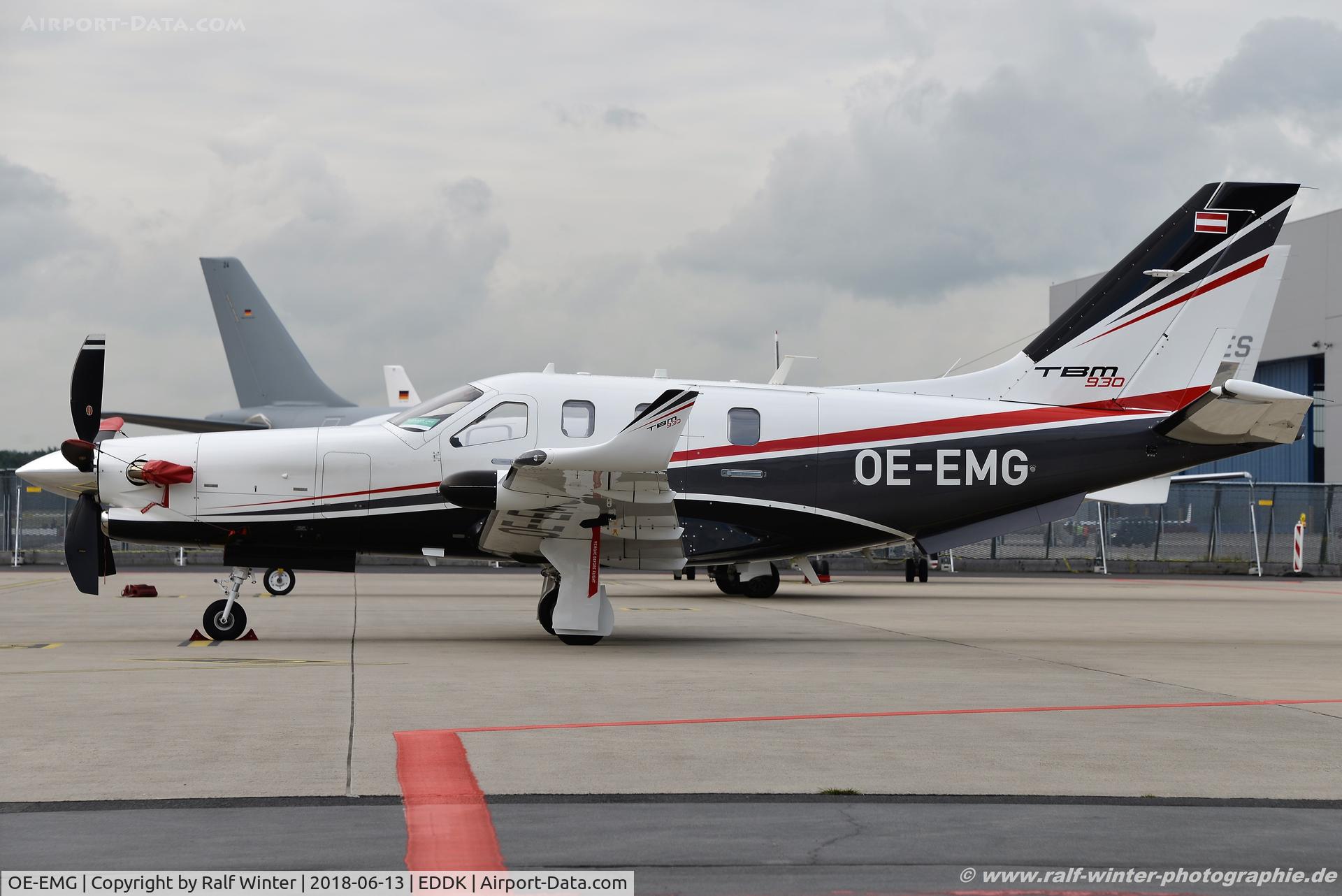 OE-EMG, 2017 Daher TBM-930 C/N 1116, Socata TBM-930 - Goldeck Textil GmbH - 1116 - OE-EMG - 13.06.2018 - CGN