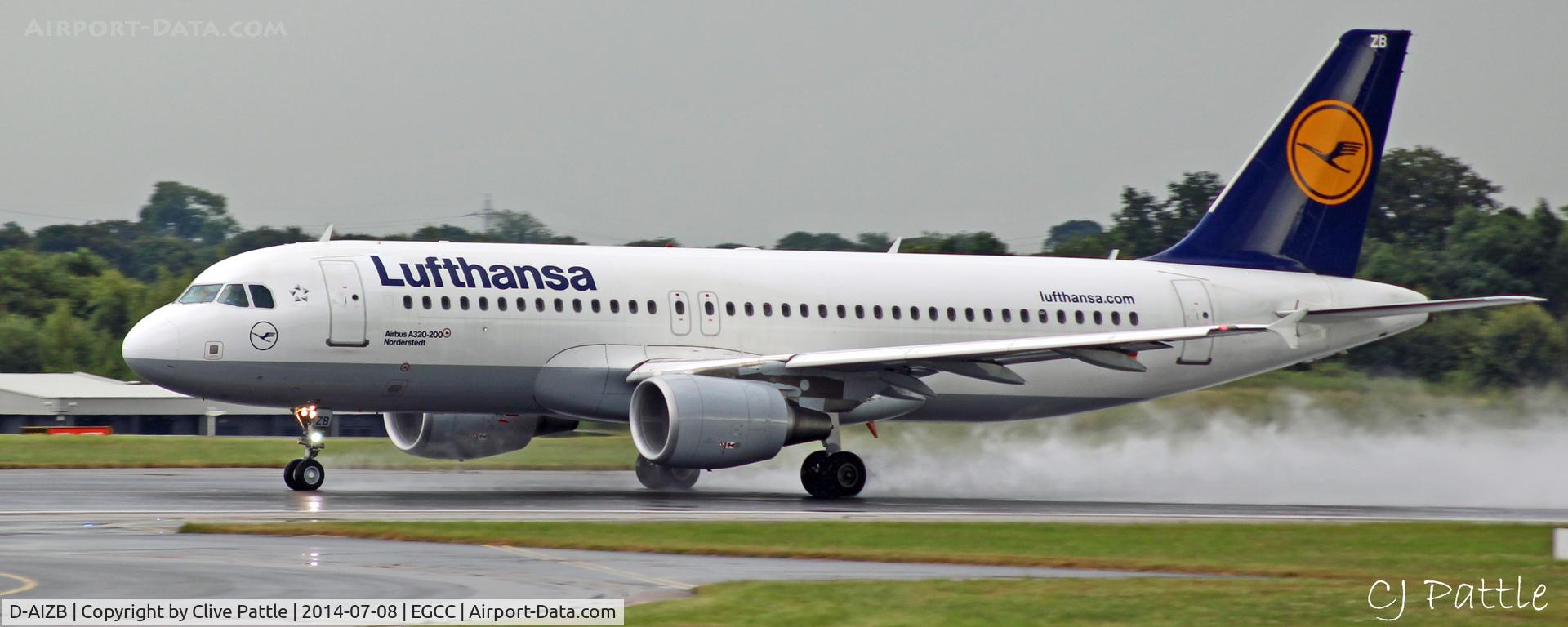 D-AIZB, 2009 Airbus A320-214 C/N 4120, @ EGCC