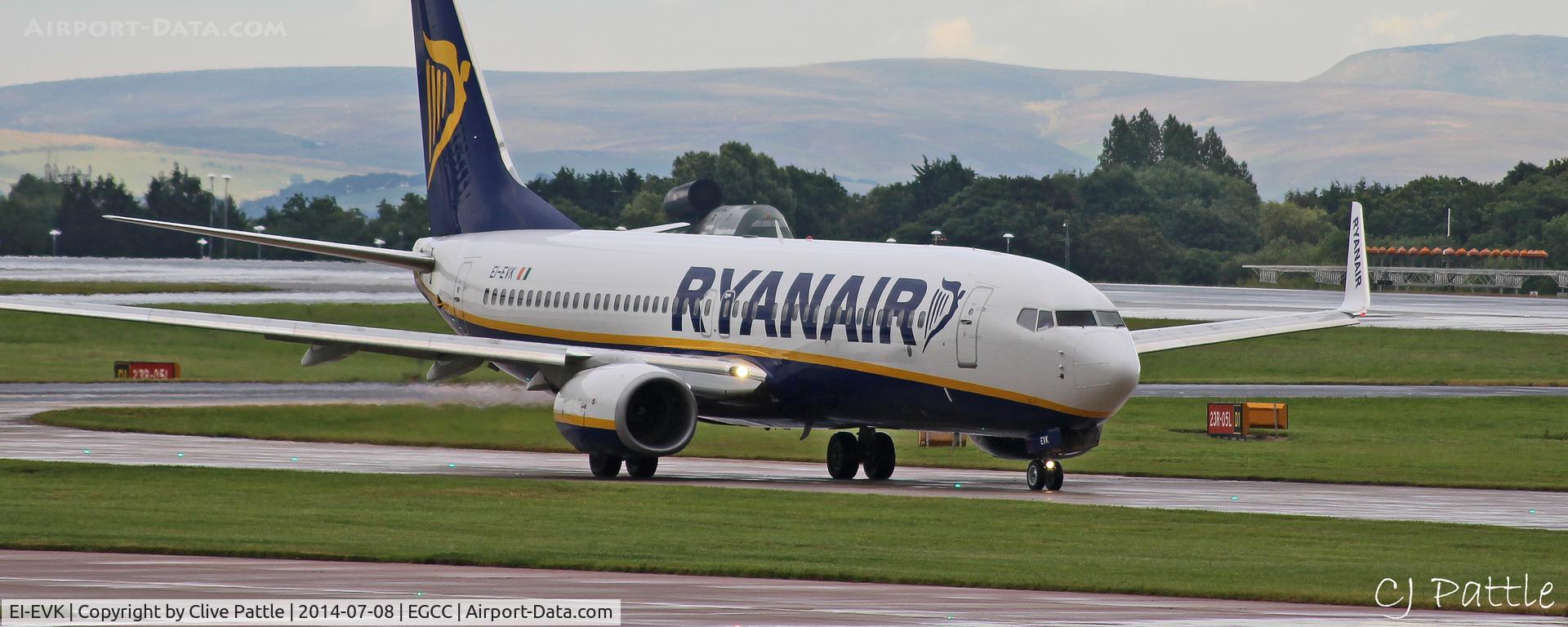 EI-EVK, 2012 Boeing 737-8AS C/N 40298, @ EGCC