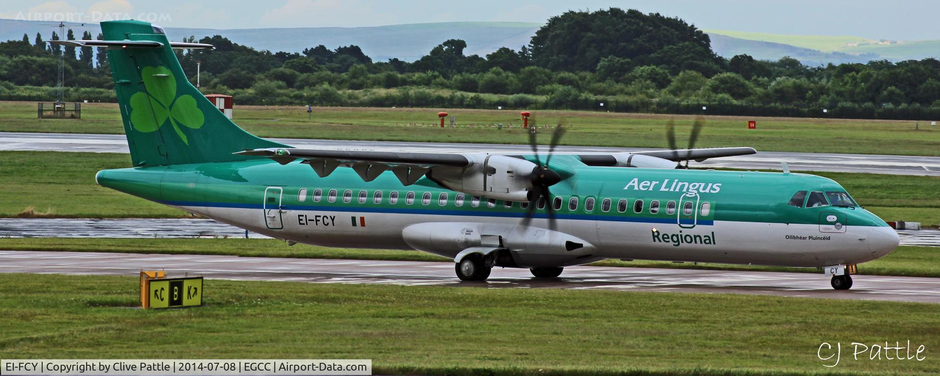 EI-FCY, 2014 ATR 72-600 (72-212A) C/N 1139, @ EGCC