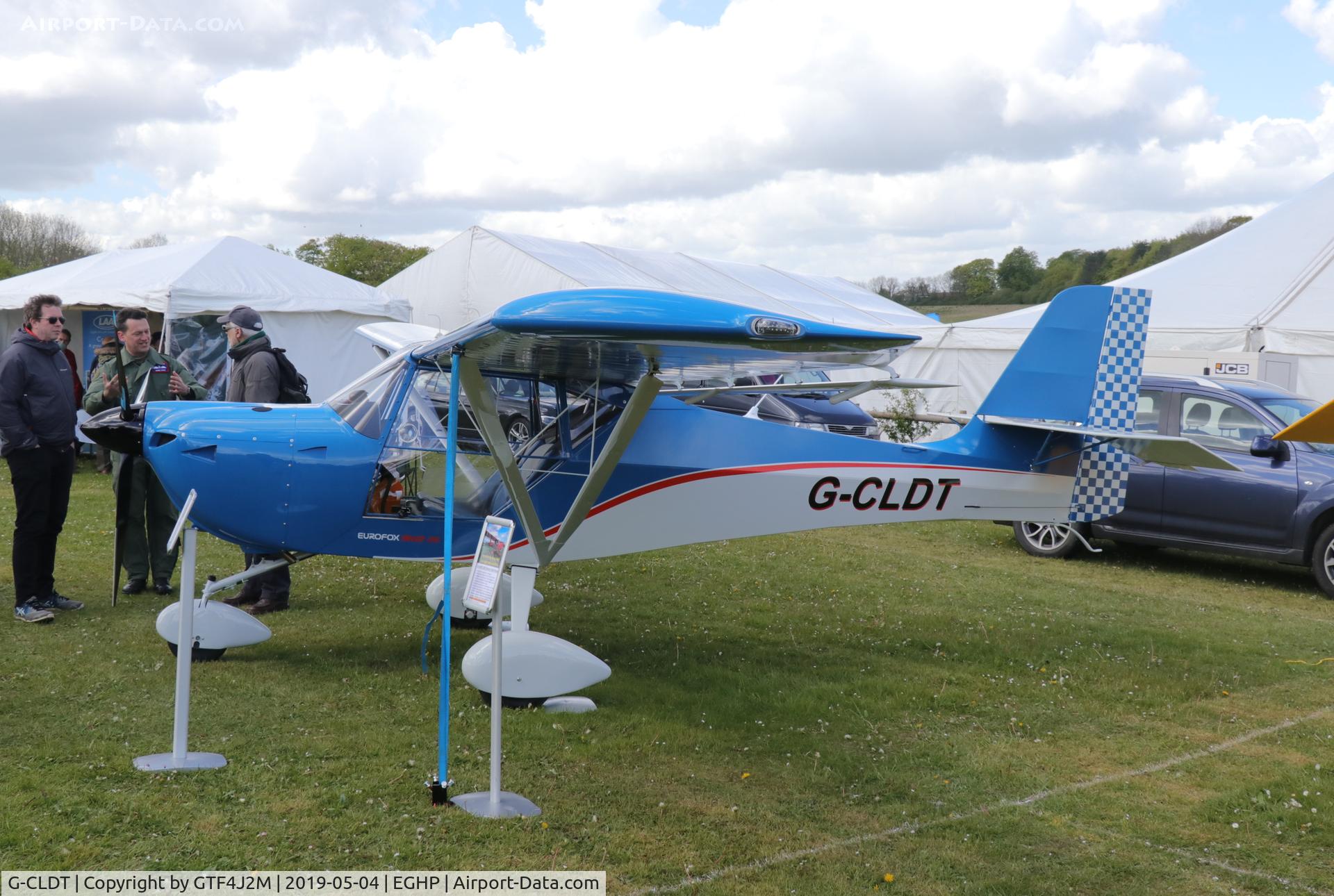 G-CLDT, 2019 Aeropro Eurofox 3K C/N 56019, G-CLDT  at Popham 4-5-19