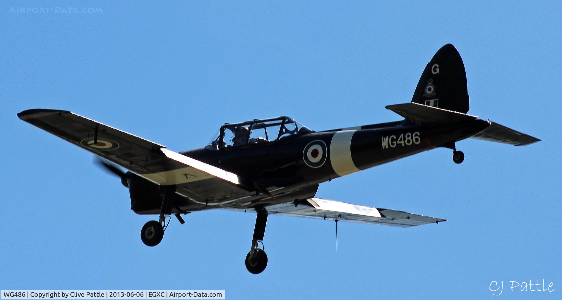 WG486, 1952 De Havilland DHC-1 Chipmunk T.10 C/N C1/0536-DHB.f421, With the BBMF @ Coningsby