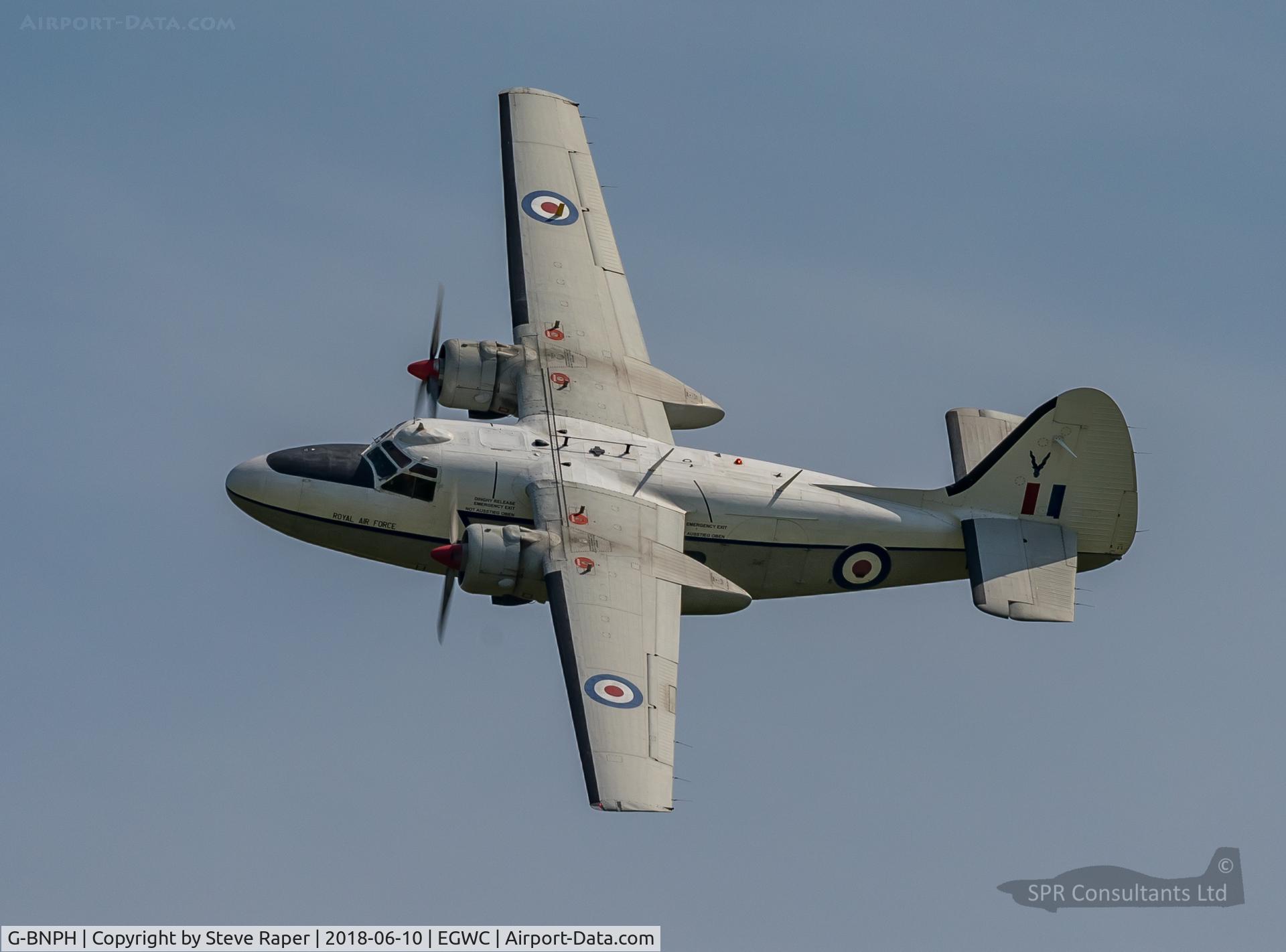 G-BNPH, 1955 Hunting Percival P-66 Pembroke C1 C/N PAC/66/027, Cosford Airshow 2018