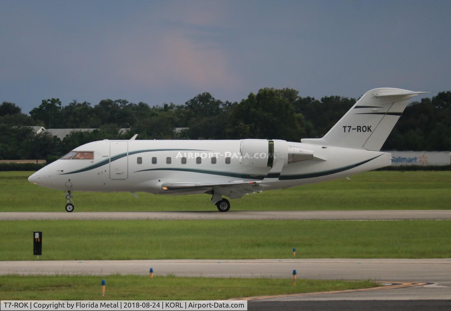 T7-ROK, 2000 Bombardier Challenger 604 (CL-600-2B16) C/N 5474, Challenger 604