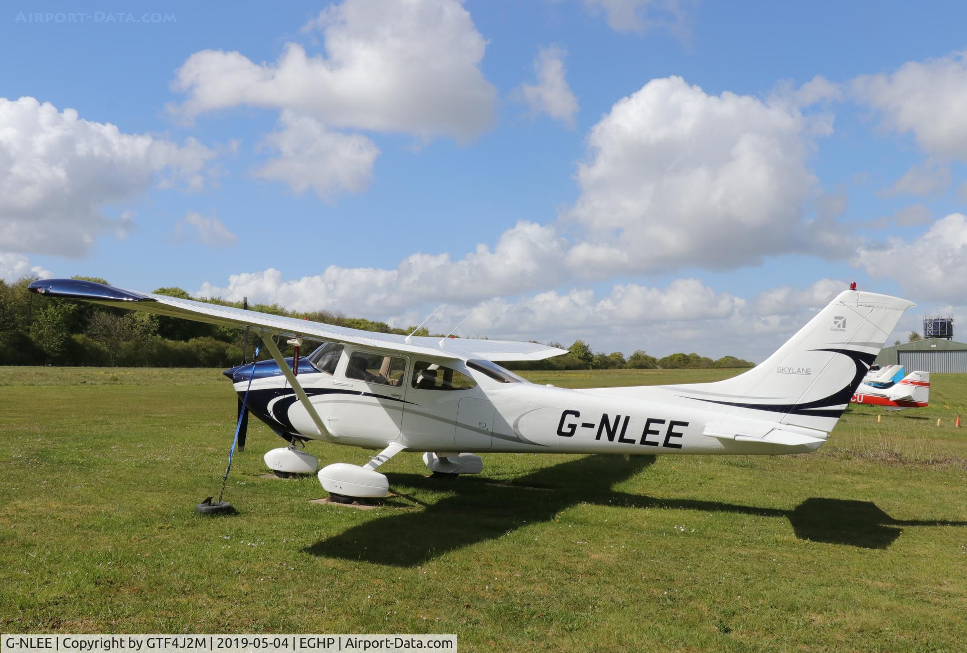 G-NLEE, 1977 Cessna 182Q Skylane C/N 182-65934, G-NLEE  at Popham 4-5-19