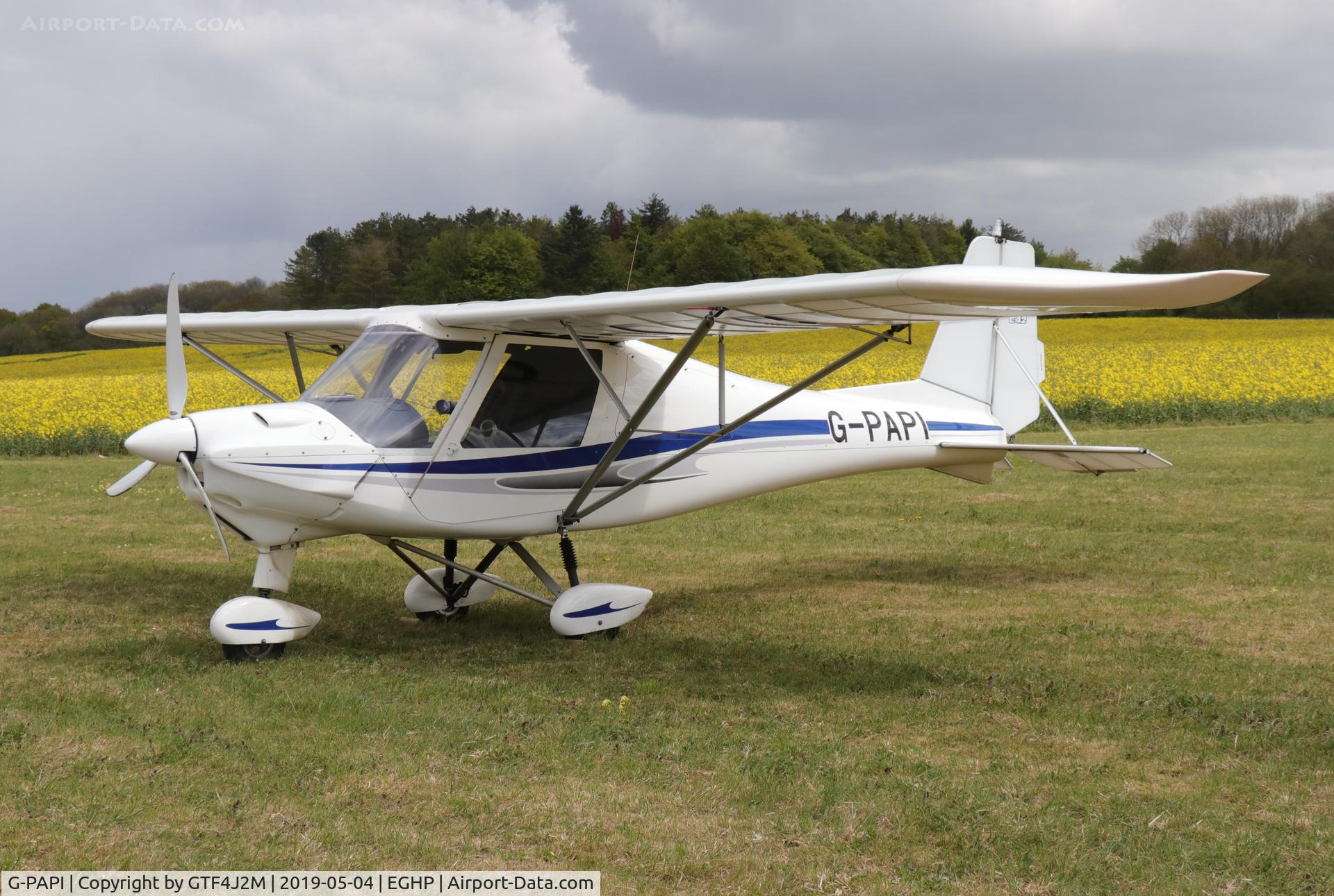 G-PAPI, 2014 Comco Ikarus C42 FB80 Bravo C/N 1406-7323, G-PAPI  at Popham 4-5-19