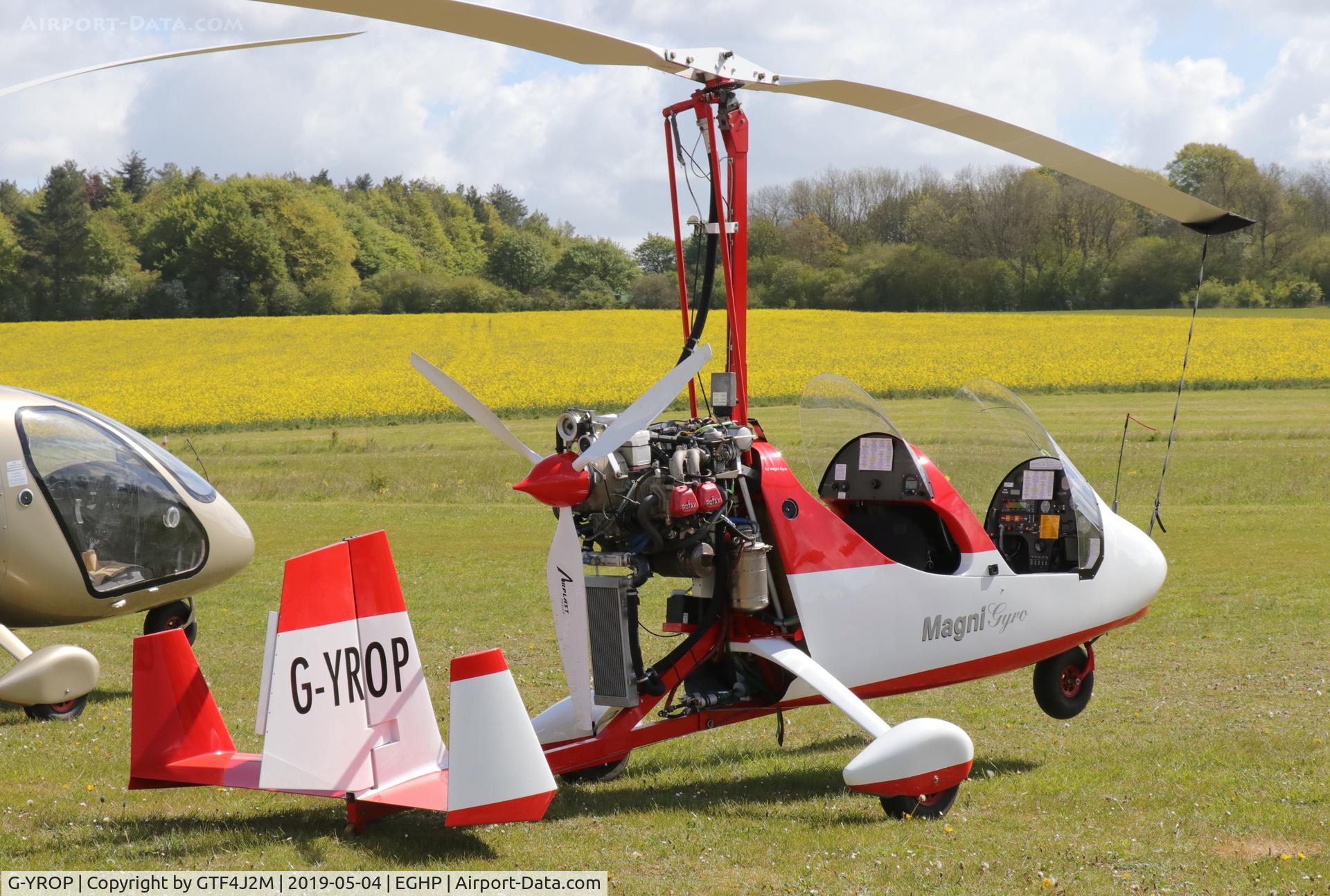 G-YROP, 2009 Magni Gyro M-16C Tandem Trainer C/N 16-09-5344, G-YROP  at Popham 4-5-19