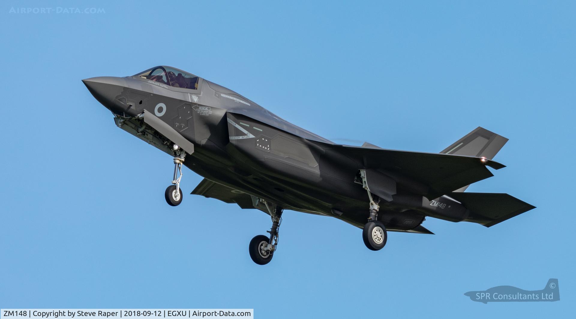 ZM148, 2017 Lockheed Martin F-35B Lightning II C/N BK-14, First visit to Linton. MARHAM 87