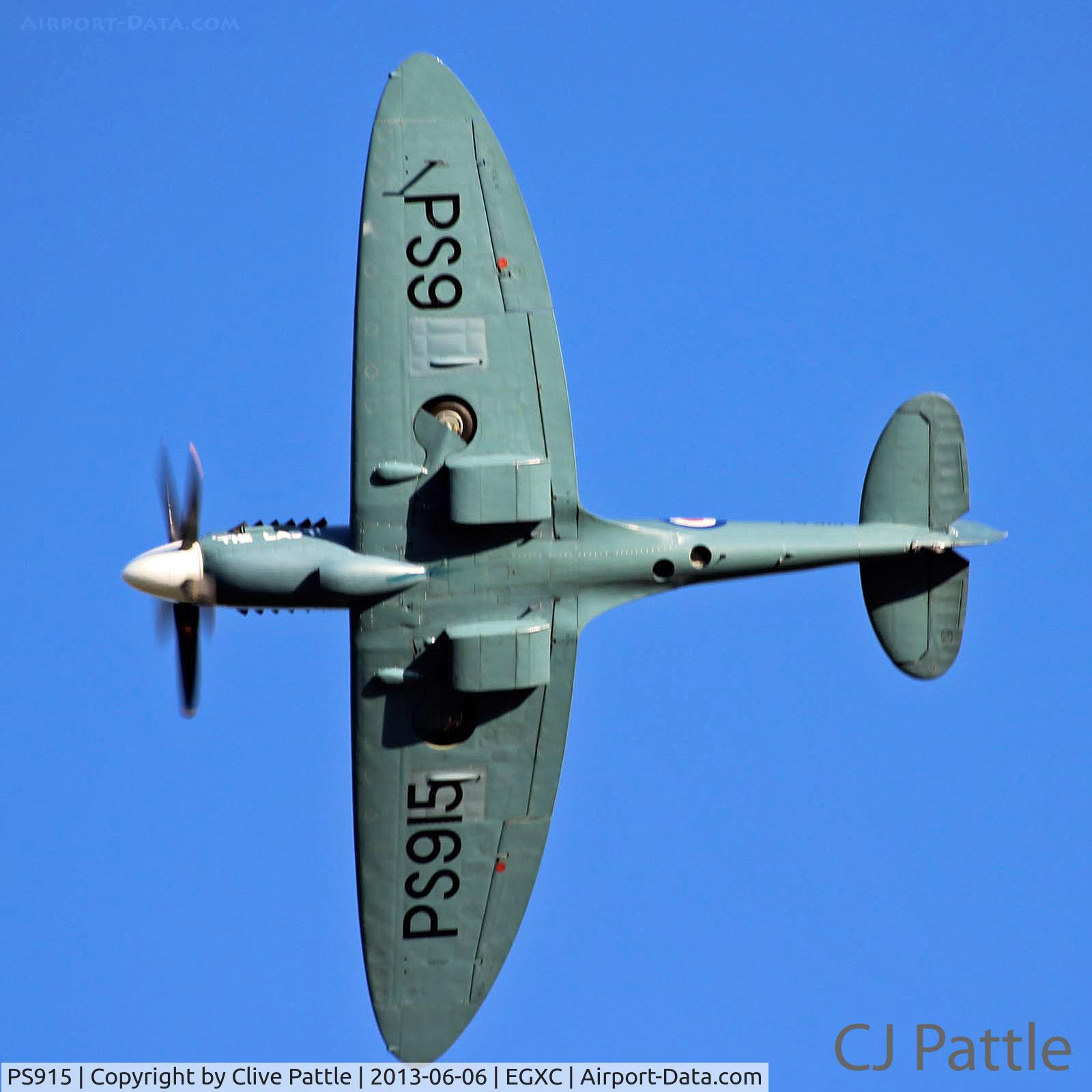 PS915, 1945 Supermarine 389 Spitfire PR.XIX C/N 6S/585121, Display rehearsal by the BBMF @ RAF Coningsby