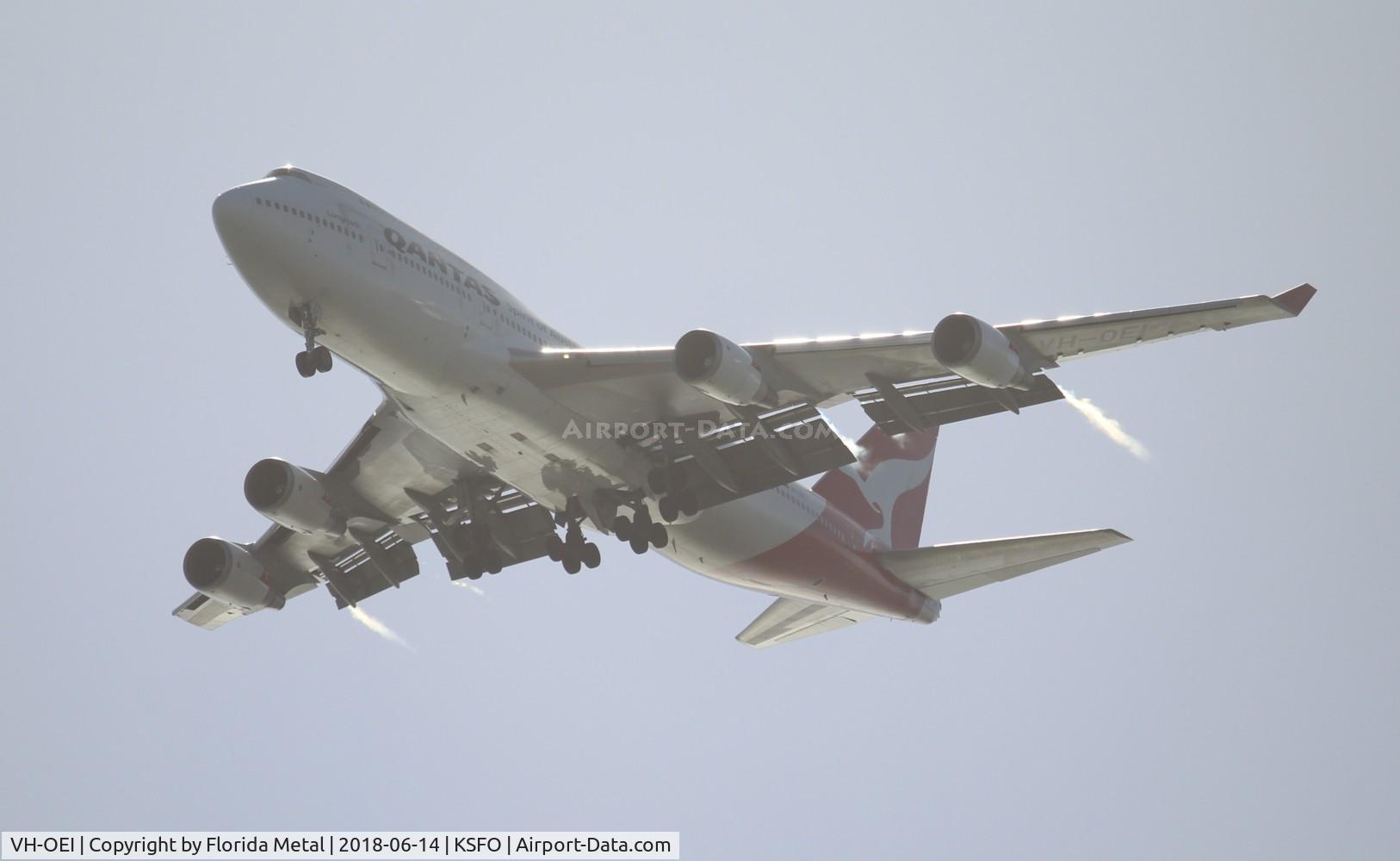 VH-OEI, 2003 Boeing 747-438/ER C/N 32913, Qantas