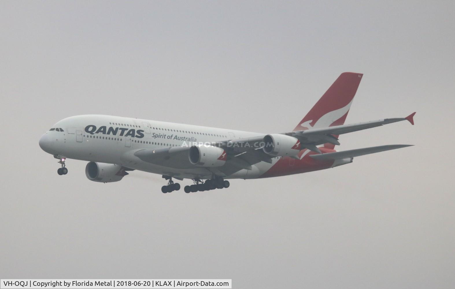 VH-OQJ, 2010 Airbus A380-842 C/N 062, Qantas