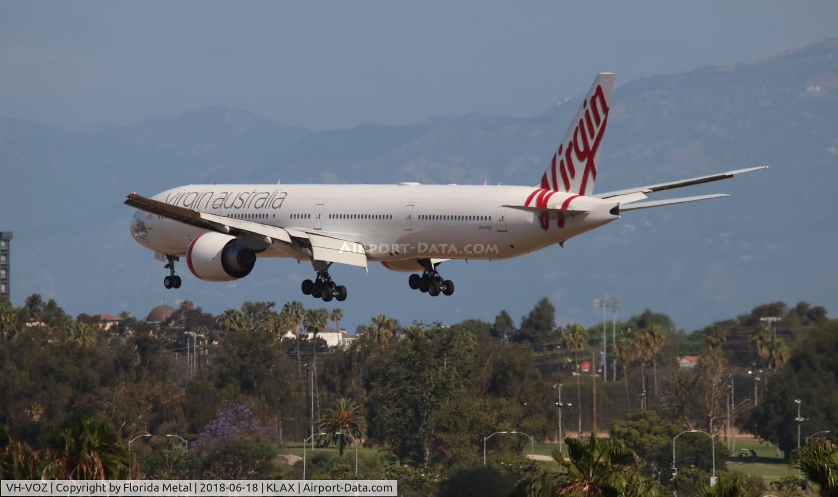 VH-VOZ, 2008 Boeing 777-3ZG/ER C/N 35302, Virgin Australia