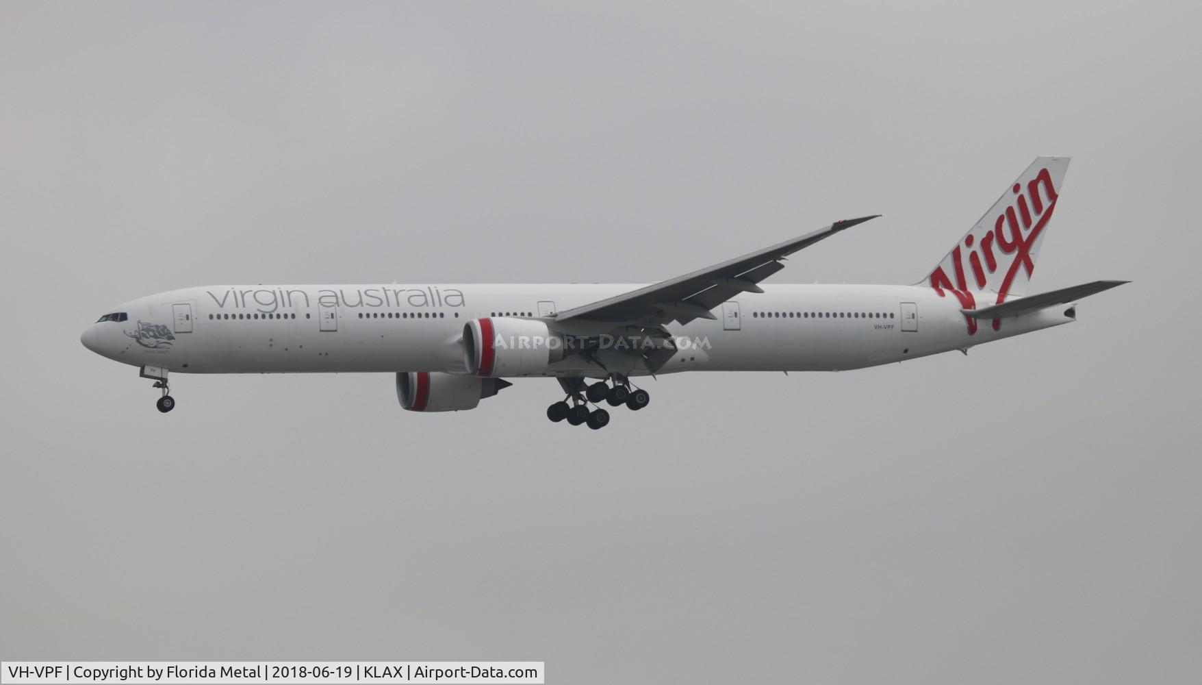 VH-VPF, 2009 Boeing 777-3ZG/ER C/N 37940, Virgin Australia