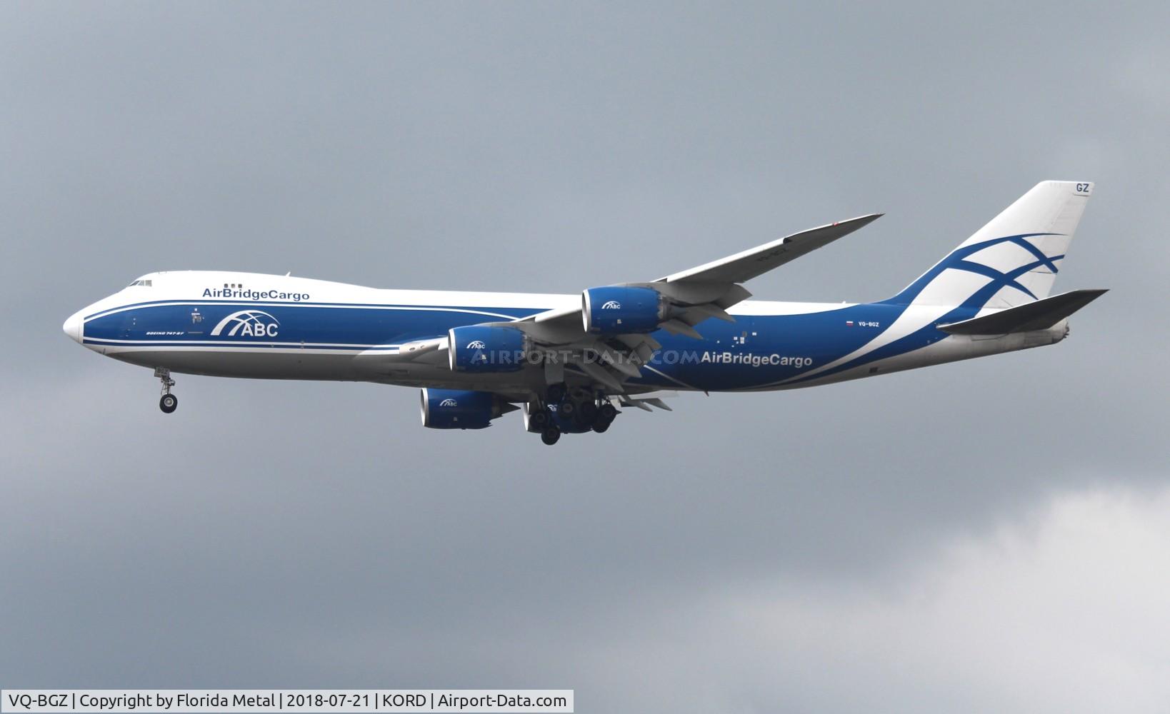 VQ-BGZ, 2012 Boeing 747-8HVF/SCD C/N 37580, Air Bridge Cargo