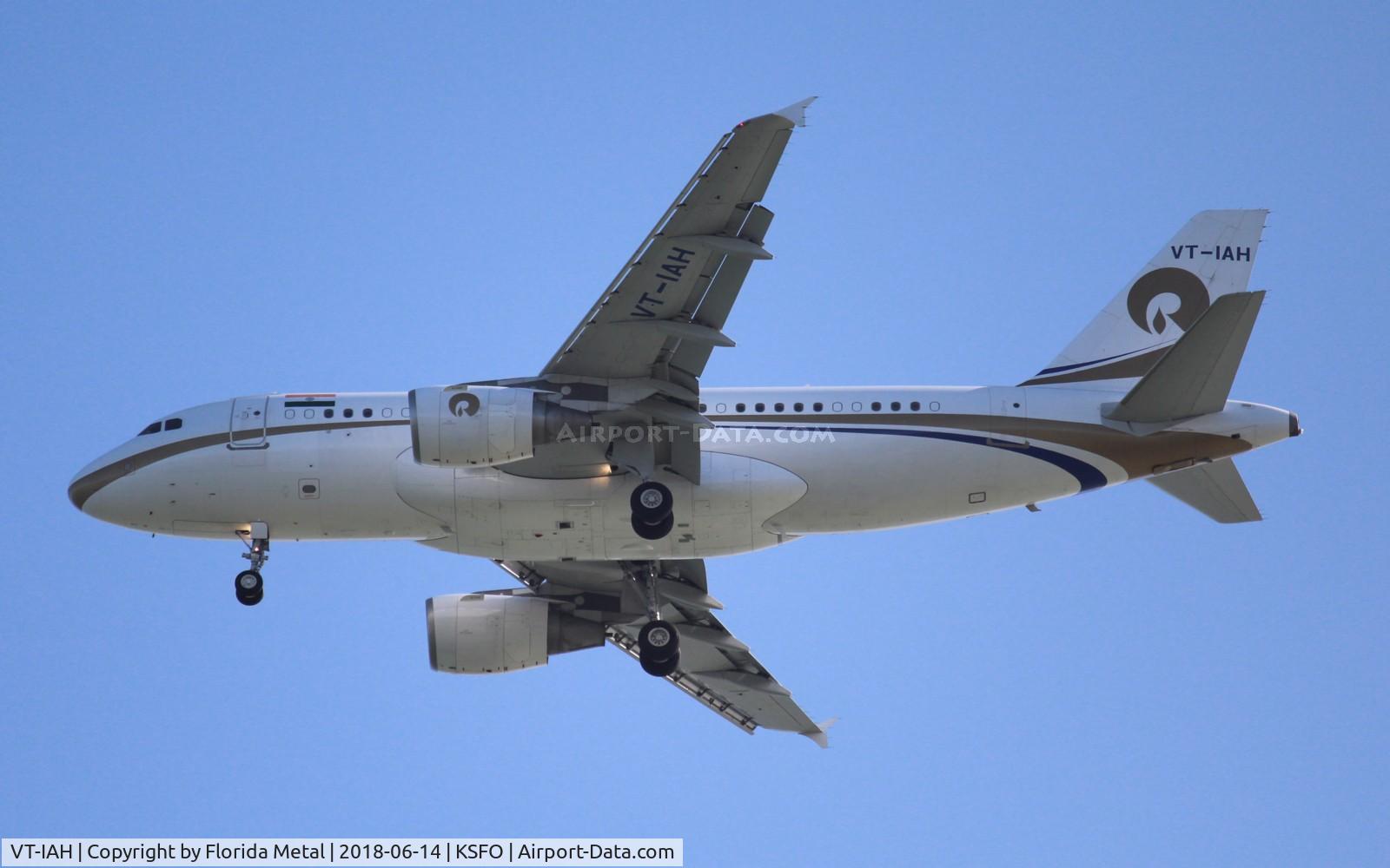 VT-IAH, 2006 Airbus ACJ319 (A319-115/CJ) C/N 2837, A319CJ