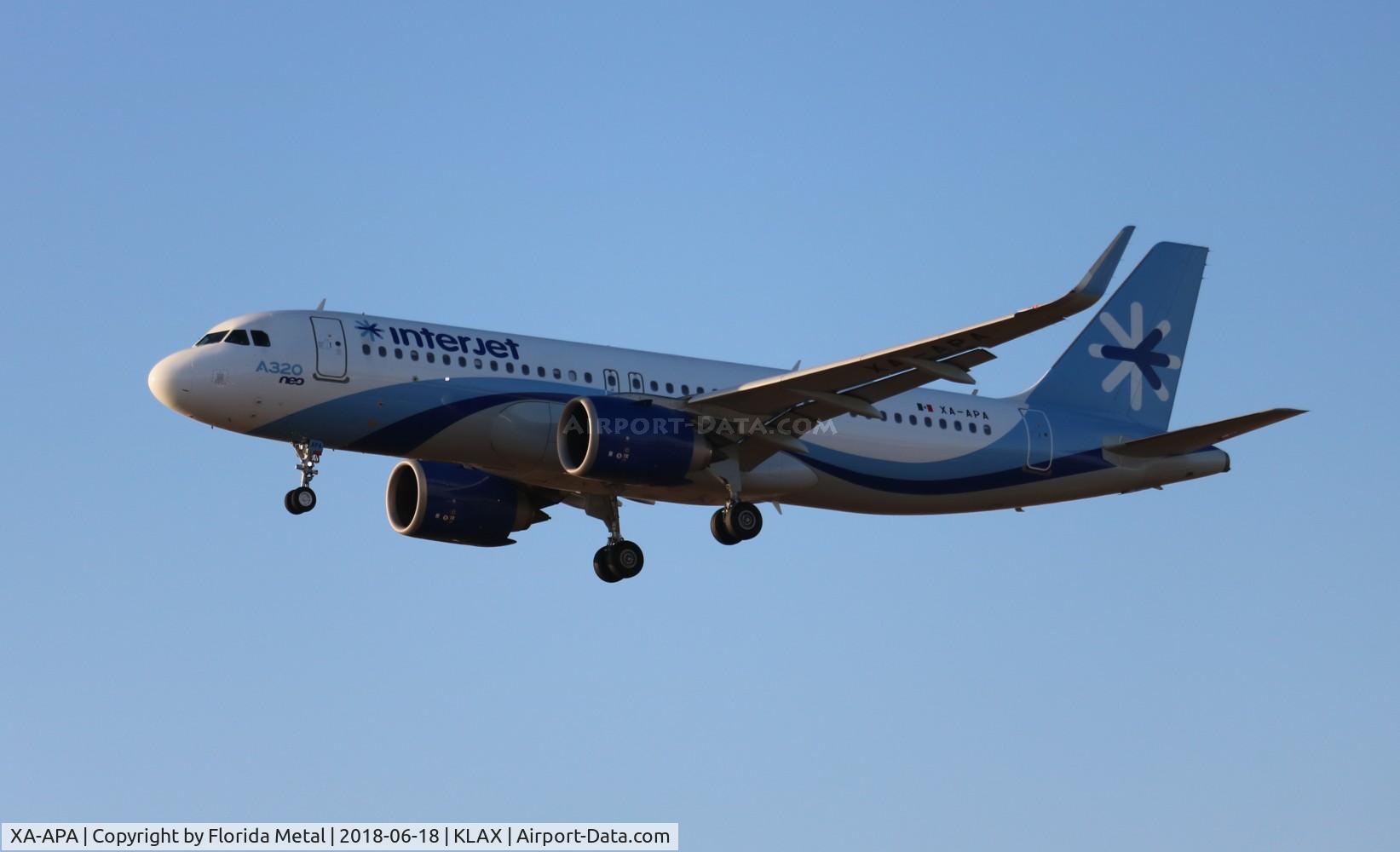 XA-APA, 2017 Airbus A320-251N C/N 7581, Interjet