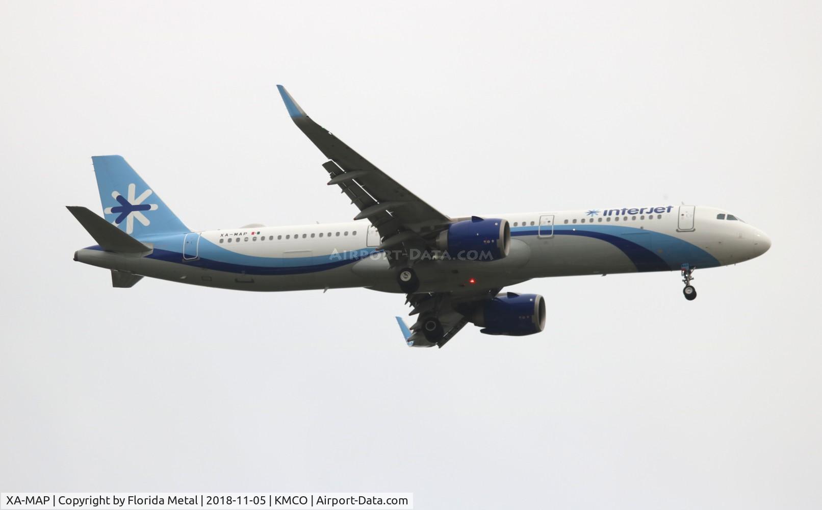 XA-MAP, 2018 Airbus A321-251N C/N 7986, Interjet