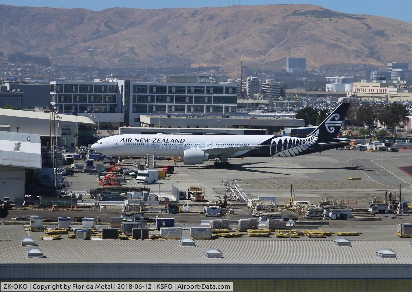 ZK-OKO, 2011 Boeing 777-306/ER C/N 38407, Air New Zealand