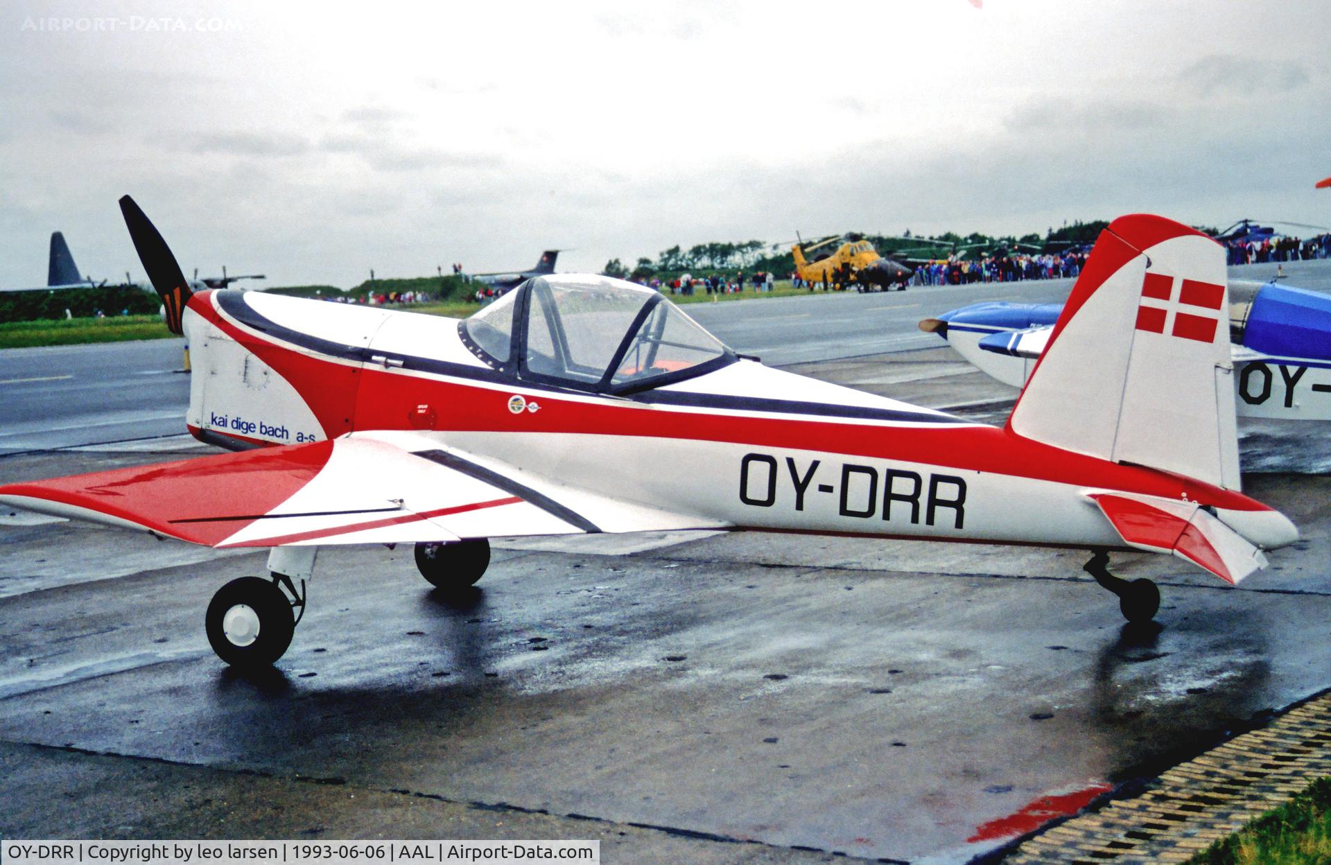 OY-DRR, 1949 SAI KZ VIII C/N 203, Open House AAlborg 6.6.1993
