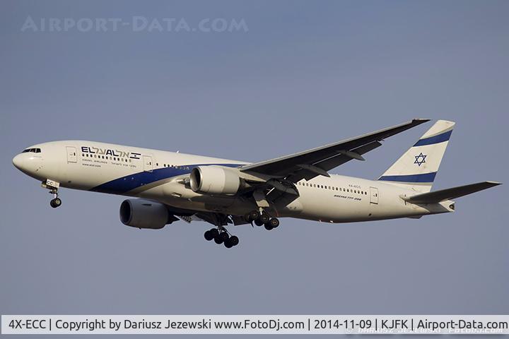 4X-ECC, 2001 Boeing 777-258/ER C/N 30833, Boeing 747-458 - El Al Israel Airlines  C/N 27915, 4X-ELC
