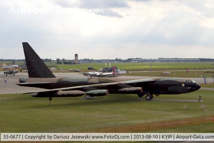 55-0677, 1955 Boeing B-52D Stratofortress C/N 464024, Boeing B-52D Stratofortress 55-0677  C/N 464024 - Yankee Air Museum