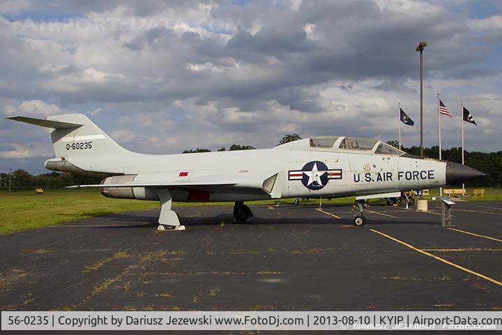 56-0235, 1956 McDonnell F-101B Voodoo C/N 128, McDonnell NF-101B Voodoo, 56-0235 / 0-60235 - Yankee Air Museum