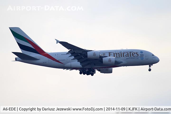 A6-EDE, 2008 Airbus A380-861 C/N 017, Airbus A380-861 - Emirates  C/N 017, A6-EDE