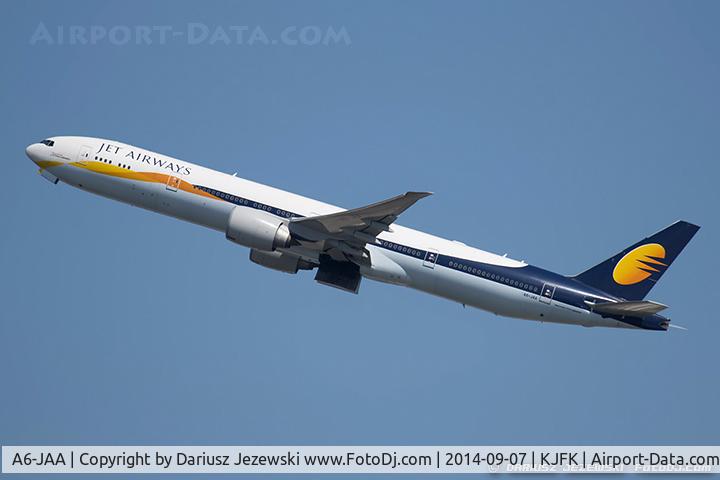A6-JAA, 2007 Boeing 777-35R/ER C/N 35159, Boeing 777-35R/ER - Jet Airways  C/N 35159, A6-JAA