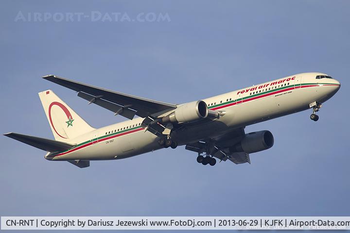 CN-RNT, 2002 Boeing 767-36N/ER C/N 30843, Boeing 767-36N/ER - Royal Air Maroc - RAM  C/N 30843, CN-RNT