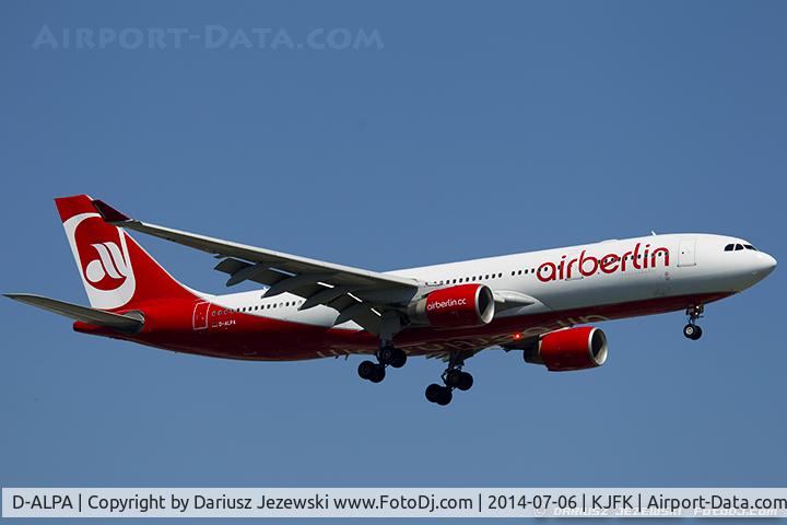 D-ALPA, 2001 Airbus A330-223 C/N 403, Airbus A330-223 - Air Berlin  C/N 403, D-ALPA