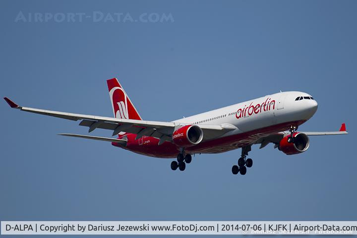 D-ALPA, 2001 Airbus A330-223 C/N 403, Airbus A330-223 - Air Berlin  C/N 403, D-ALPA