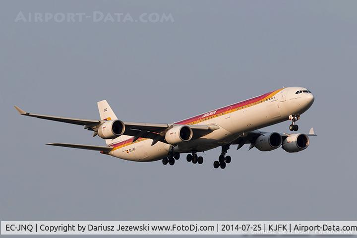 EC-JNQ, 2005 Airbus A340-642 C/N 727, Airbus A340-642 - Iberia  C/N 727, EC-JNQ