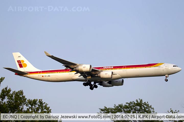 EC-JNQ, 2005 Airbus A340-642 C/N 727, Airbus A340-642 - Iberia  C/N 727, EC-JNQ