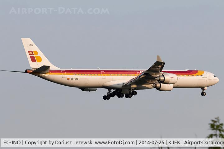 EC-JNQ, 2005 Airbus A340-642 C/N 727, Airbus A340-642 - Iberia  C/N 727, EC-JNQ