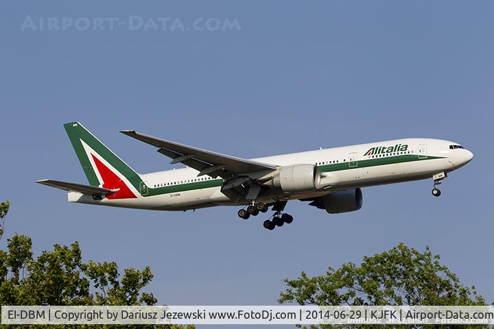 EI-DBM, 2003 Boeing 777-243/ER C/N 32782, Boeing 777-243/ER - Alitalia  C/N 32782, EI-DBM