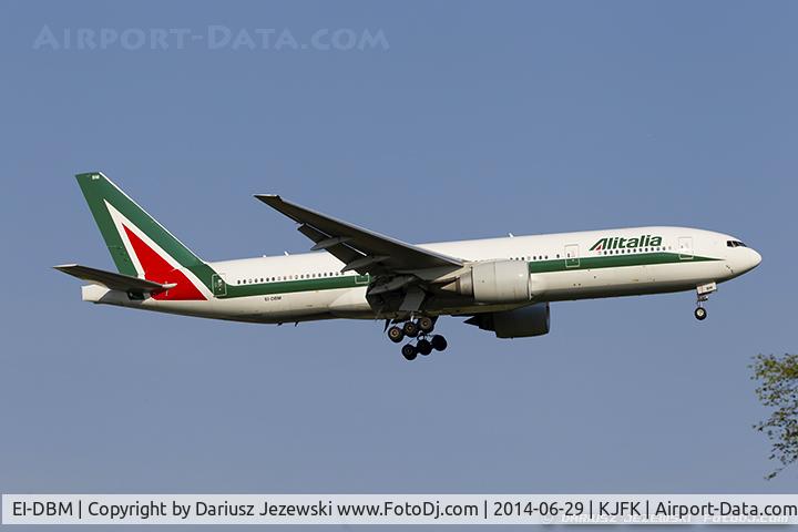 EI-DBM, 2003 Boeing 777-243/ER C/N 32782, Boeing 777-243/ER - Alitalia  C/N 32782, EI-DBM